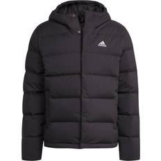 Mens hooded down jacket adidas Men's Helionic Hooded Down Jacket - Legend Ink