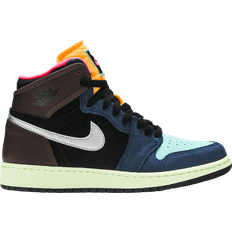 Nike Air Jordan 1 Retro High OG GS - Baroque Brown/Black/Laser Orange/Racer Pink