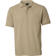 Poloshirt klassisk sand