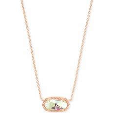 Kendra Scott Elisa Pendant Necklace - Rose Gold/Multicolour