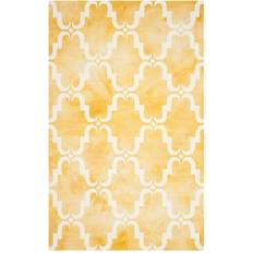 Safavieh Dip Dye Collection Beige, Gold 72.008x107.992"