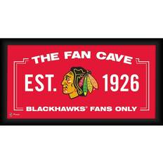 Fanatics Chicago Blackhawks Fan Cave Collage Framed