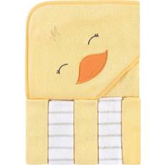 Hudson Hooded Towel & Five Washcloths Duck