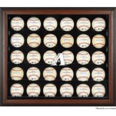 Fanatics Arizona Diamondbacks Logo Brown Framed 30-Ball Display Case