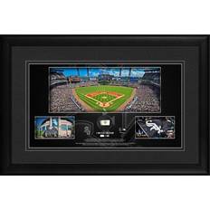 Fanatics Chicago White Sox Framed 10" x 18" Stadium Panoramic Collage with a Piece of Game-Used Baseball - Limited Edition of 500