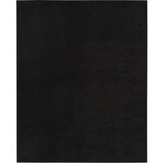 Solid Colors Carpets & Rugs Nourison Essentials Black 84x120"