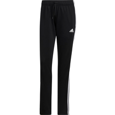 adidas Essentials Warm-UP 3-Stripes Track Pants - Black
