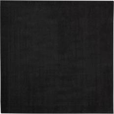 Squared Carpets Nourison Essentials Black 84x84"