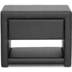 Leathers Bedside Tables Baxton Studio Massey Bedside Table 13.8x19.5"