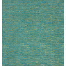 Solid Colors Carpets Nourison Essentials NRE01 Blue, Green 107.992x143.976"