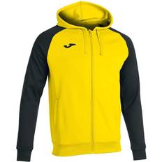 Amarillo Tops Joma Academy IV Full Zip Sweatshirt - Yellow/Black