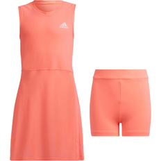 XL Mekot Adidas Girl's Pop Up Dress - Acid Red