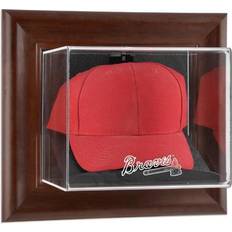 Fanatics Atlanta Braves Framed Wall-Mounted Logo Cap Case