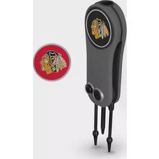 Team Effort Chicago Blackhawks Switchblade Repair Tool & Two Ball Markers