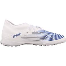 White Football Shoes Adidas Predator Edge.3 Turf - Cloud White/Hi-Res Blue/Cloud White