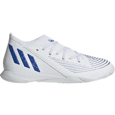 Blanc Chaussures de football Adidas Predator Edge.3 - Cloud White/Hi-Res Blue/Turbo/Cloud White