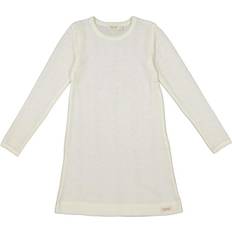 MarMar Copenhagen Night Dress Wool Pointelle Nightwear - Natural (101-661-18)