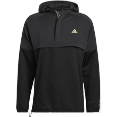 Men's Anorak Half-Zip Pullover - Black