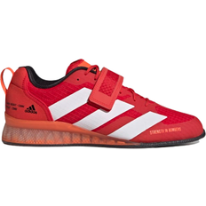 Adidas Chaussures de Gymnastique et d'Entraînement Adidas Adipower Weightlifting 3 - Vivid Red/Cloud White/Impact Orange