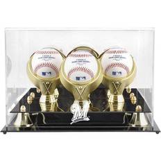 Fanatics Milwaukee Brewers Golden Classic Three Baseball Logo Display Case