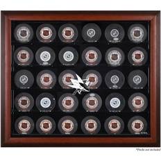 Fanatics San Jose Sharks 30-Puck Mahogany Display Case