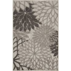 Nourison Aloha ALH05 Gray, Silver 32.008x47.992"