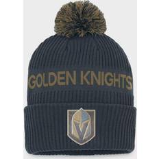 Vegas Golden Knights Beanies Fanatics Vegas Golden Knights 2022 NHL Draft Authentic Pro Cuffed Knit beanies with Pom