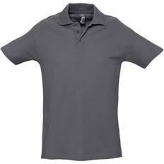 Sol's Men's Spring II Short Sleeve Polo Shirt - Mouse Grey