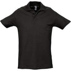 Sol's Men's Spring II Short Sleeve Polo Shirt - Black