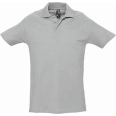 Sol's Men's Spring II Short Sleeve Polo Shirt - Grey Marl