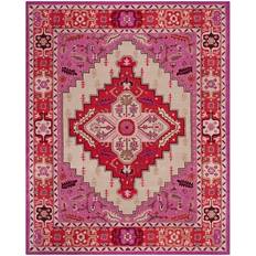 Safavieh Bellagio Collection Red, Pink, Beige 132x180"