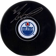 Fanatics Edmonton Oilers Evan Bouchard Autographed Hockey Puck