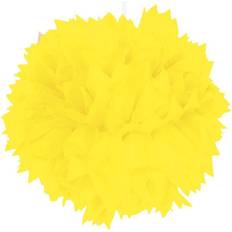 Runde Pomponer Folat Pom Pom Yellow