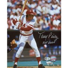 Fanatics Tony Perez Cincinnati Reds Autographed Vertical Hitting Photograph with HOF 2000 Inscription