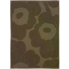 Marimekko Unikko Gästehandtuch Beige, Mehrfarbig, Braun (70x40cm)