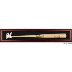 Fanatics Milwaukee Brewers Logo Mahogany Framed Single Bat Display Case