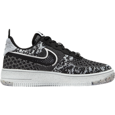 Nike air force 1 flyknit Nike Air Force 1 Crater Flyknit GS - Black/White/Pure Platinum/Black