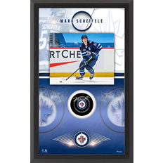 Fanatics Winnipeg Jets Mark Scheifele Framed Autographed Hockey Puck Shadowbox with Official Game Puck