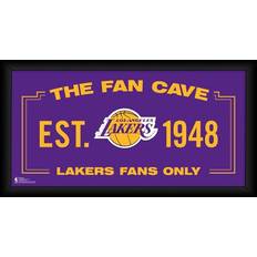 Fanatics Los Angeles Lakers Fan Cave Collage Framed