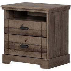 Gray Bedside Tables South Shore Avilla Bedside Table 17.5x24.5"