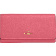 Coach Slim Trifold Wallet - Gold/Watermelon