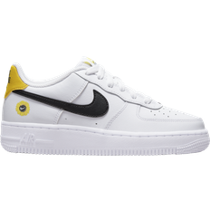 Nike Air Force 1 LV8 GS - White/Black/Dark Sulfur