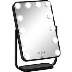 Homcom Hollywood Vanity Mirror with Dimmable LED Bulb