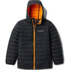 Columbia powder lite barn Barnkläder Columbia Powder Lite Boys Hooded Jacket Shark