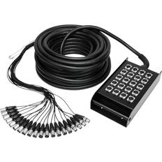 K20C15 Multicore kabel 15.00 m Antal indgange:16 x Antal udgange:4 x