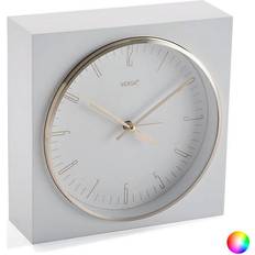 Turkis Ure BigBuy Home Vækkeur Plastik (6,5 x 16,5 x 16,5 cm) (Farve: Turkis) Bordur