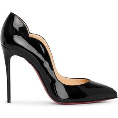 Slip-On - Women Heels & Pumps Christian Louboutin Hot Chick 100 - Black