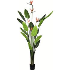 Interior Details Vickerman 6' Artificial Potted Bird of Paradise Palm Tree Unisex Christmas Tree