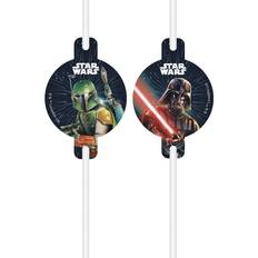 Globos Sugerør Star Wars 4-pak