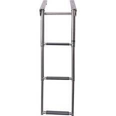 Teleskop stiger Seatec Teleskopstige 2 trin, Kasette, Rustfri Stål 880x290mm